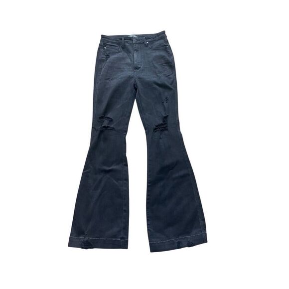 Judy Blue Distressed Flare Jeans – Size 11/30 - Picture 1 of 7